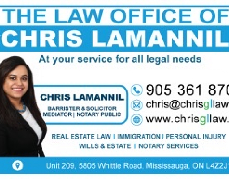 Chris Lamannil – Malayali Lawyer, Barrister, Solicitor