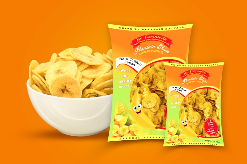 Mr. Favourite – Natural Plantain Chips