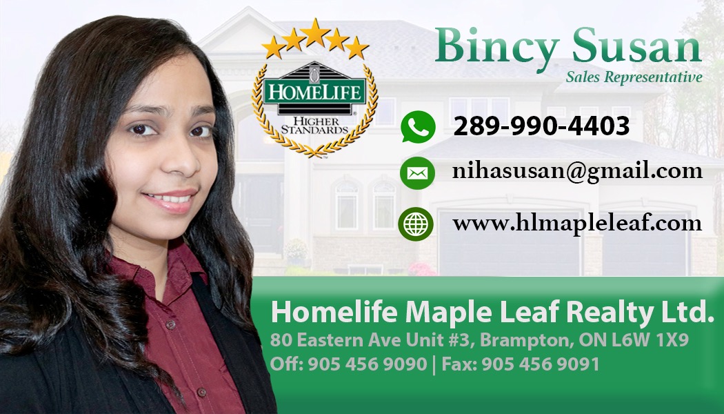 Bincy Susan – Malayali Realtor