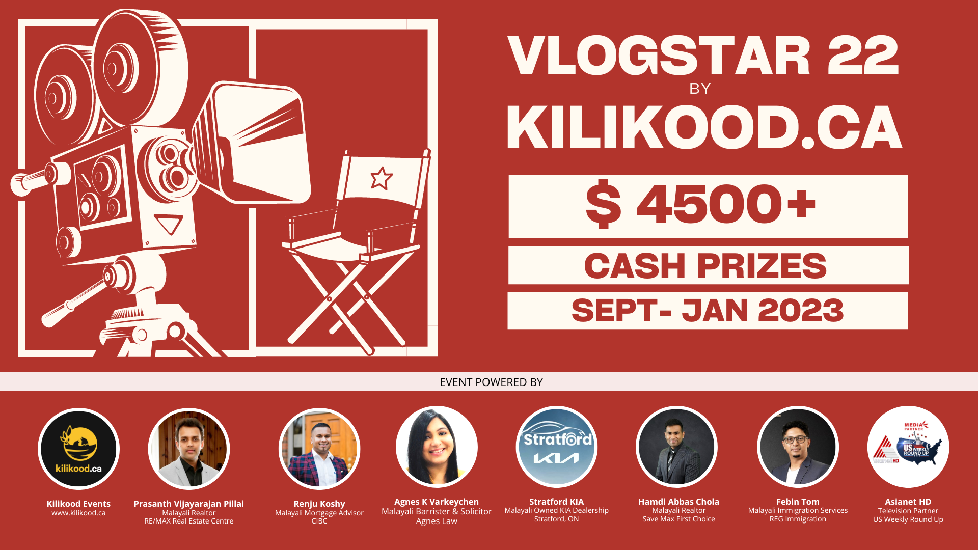 Kilikood.ca Presents VlogStar 2022