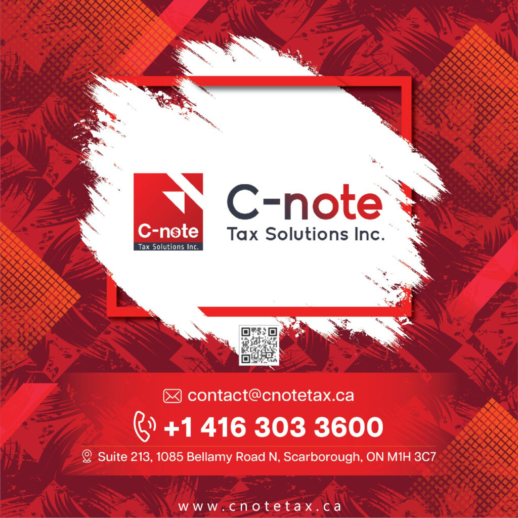 C-note Tax Solutions Inc – Cino Joy