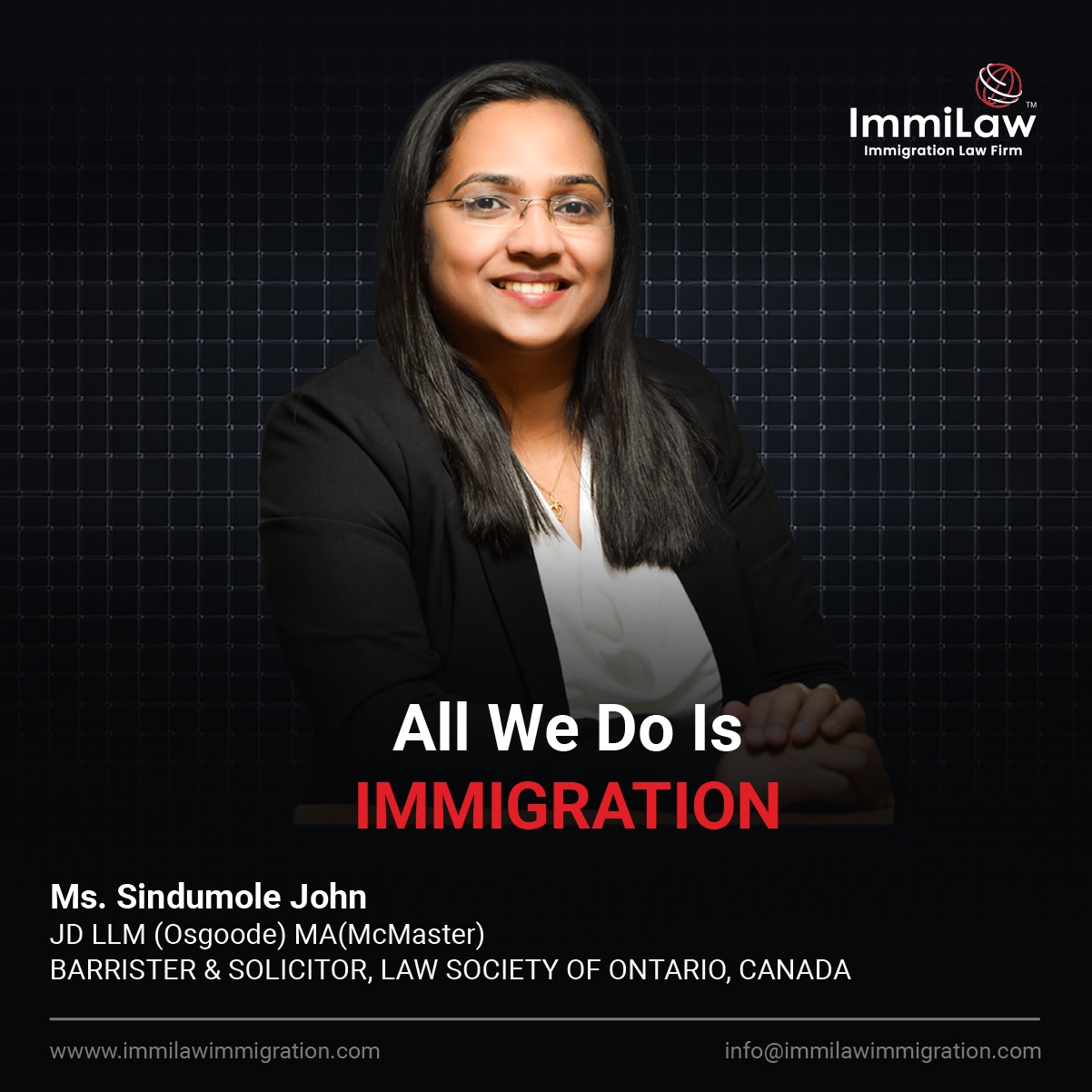 Ms Sindumole John – MALAYALI IMMIGRATION LAWYER