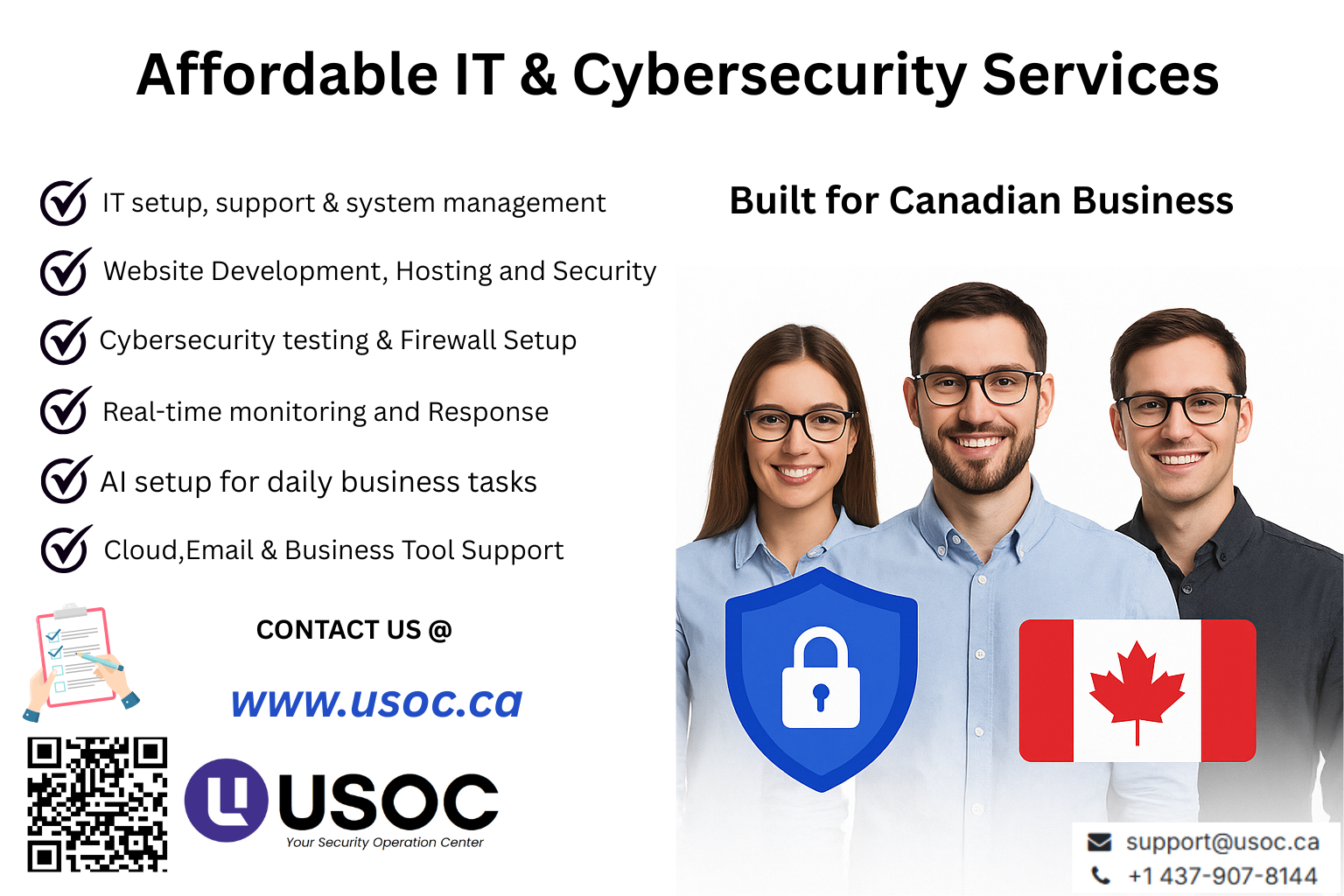 USOC – IT & Cybersecurity Services for Businesses