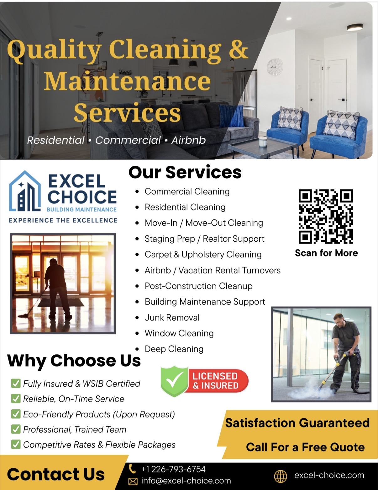 ExcelChoice Building Maintenance Inc – Sanu Sunny