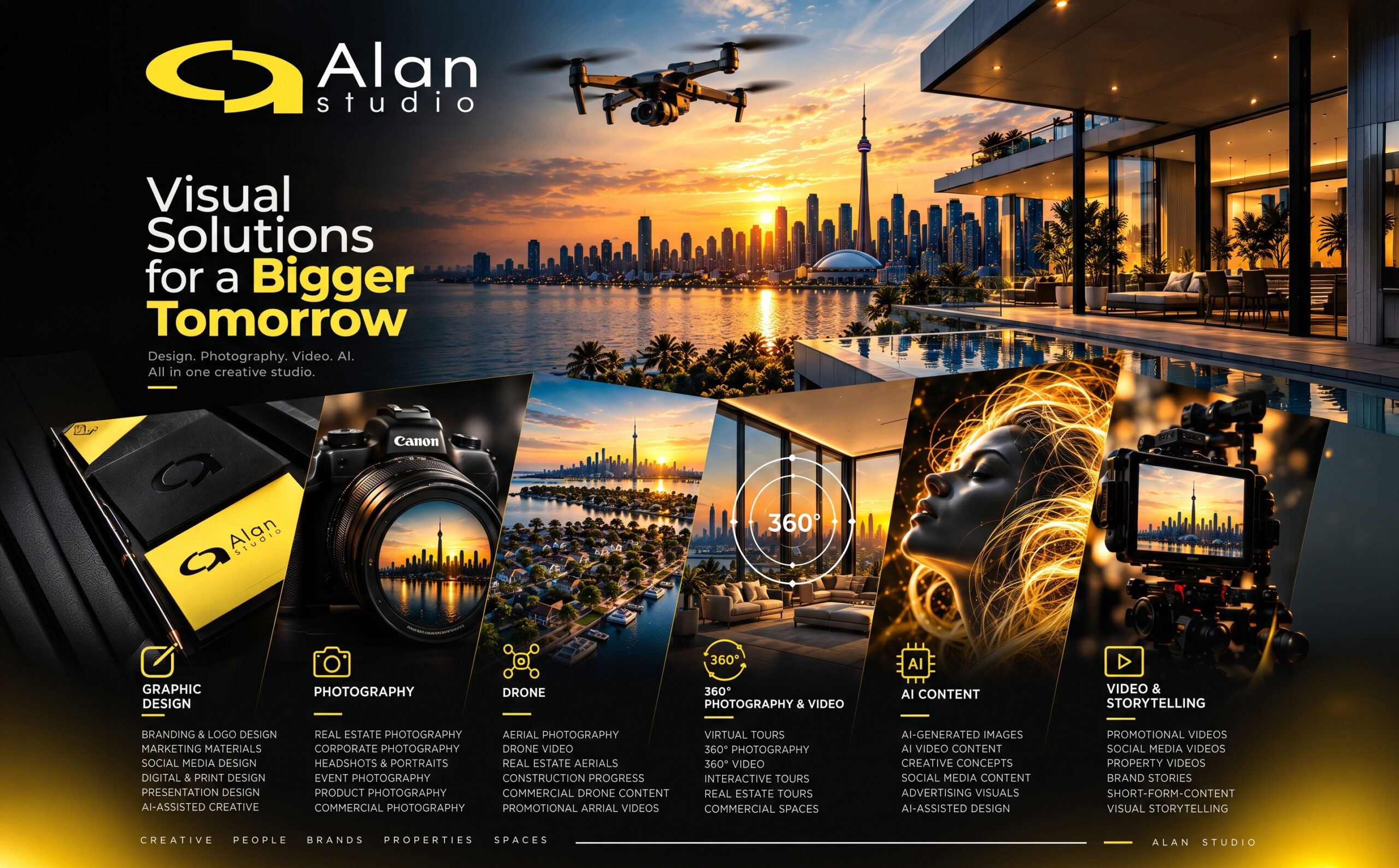 Alan Studio — Graphic Design, Photography, Video & AI Content